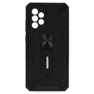 CAPA SILICONE DURA ANTI-CHOQUE SAMSUNG GALAXY A53 5G/A536 PRETO COM PROTETOR DE