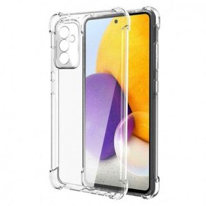 CAPA SILICONE DURA ANTI-CHOQUE SAMSUNG GALAXY M52 5G/M526B TRANSPARENTE COM PROT