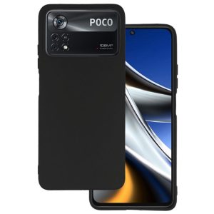CAPA SILICONE XIAOMI POCO X4 PRO 5G PRETO MATT