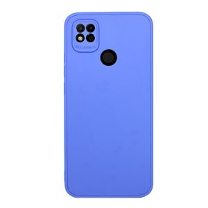CAPA SILICONE GEL XIAOMI REDMI 10A/9C AZUL COM PROTETOR DE CÂMERA 3D