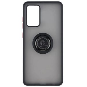 CAPA SILICONE COM ANEL DE DEDO XIAOMI REDMI 10 PRETO