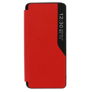 CAPA FLIP COVER SMART VIEW XIAOMI 12/12X VERMELHO COM PROTETOR DE CÂMERA