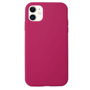 CAPA SILICONE GEL APPLE IPHONE 11 MAGENTA ROBUSTA