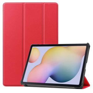 CAPA TABLET FLIP COVER SAMSUNG GALAXY TAB S7/ TAB S8 2022 VERMELHO