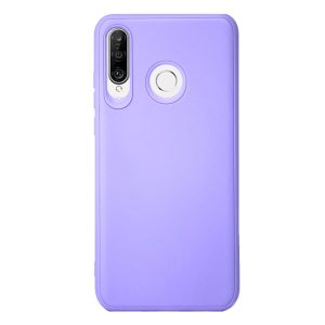 CAPA SILICONE HUAWEI P30 LITE LILÁS 3D CAMERA
