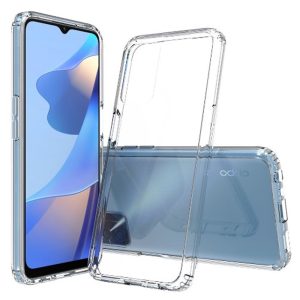 CAPA SILICONE OPPO A16/A16S TRANSPARENTE