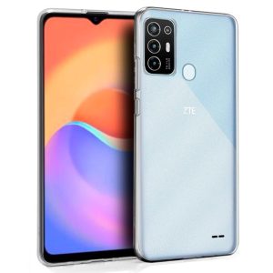 CAPA SILICONE ZTE BLADE A52 TRANSPARENTE