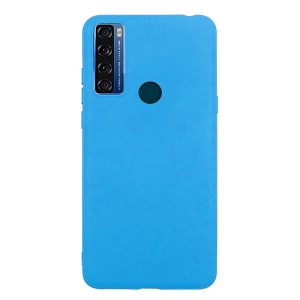 CAPA SILICONE GEL TCL 20 SE AZUL