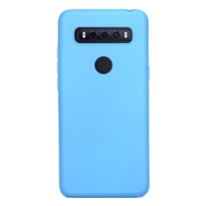CAPA SILICONE GEL TCL 10 SE AZUL