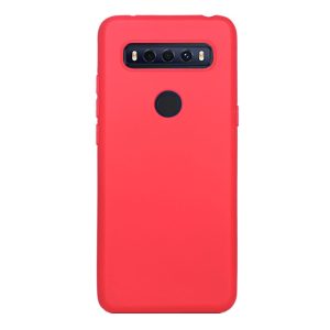 CAPA SILICONE GEL TCL 10 SE VERMELHO