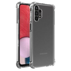 CAPA SILICONE DURA ANTI-CHOQUE SAMSUNG GALAXY A13 4G TRANSPARENTE