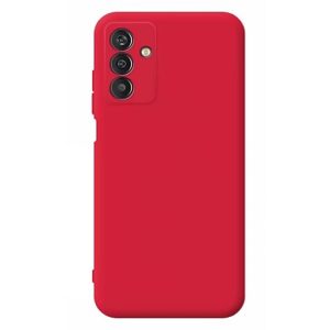 CAPA SILICONE SAMSUNG GALAXY M23 5G/M236 VERMELHO COM PROTETOR DE CÂMERA