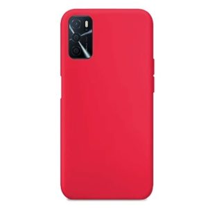 CAPA SILICONE GEL OPPO A16/A16S VERMELHO ROBUSTA