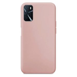CAPA SILICONE GEL OPPO A16/A16 ROSA BLUSH ROBUSTA