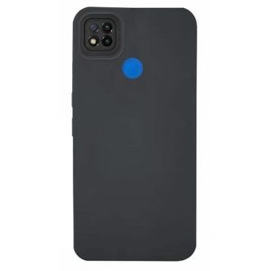 CAPA SILICONE GEL XIAOMI REDMI 9C PRETO COM PROTETOR DE CÂMERA