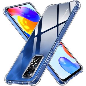 CAPA SILICONE DURA ANTI-CHOQUE XIAOMI REDMI NOTE 11 PRO 4G/5G TRANSPARENTE