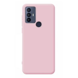 CAPA SILICONE TCL 30 SE/305/306 ROSA CLARA ROBUSTA