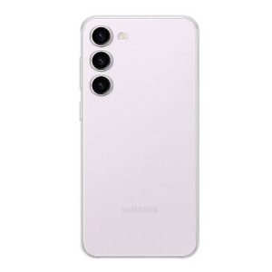 CAPA SILICONE SAMSUNG GALAXY S23 PLUS TRANSPARENTE COM PROTETOR DE CÂMERA