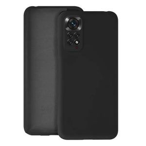 CAPA SILICONE XIAOMI REDMI NOTE 11 PRETO COM PROTETOR DE CAMERA