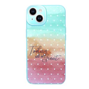 CAPA SILICONE GEL APPLE IPHONE 14 VERDE GREAT COM PROTETOR DE CÂMERA