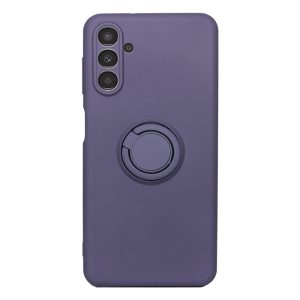 CAPA SILICONE GEL SAMSUNG GALAXY A13 5G AZUL ESCURO COM PROTETOR DE CAMERA, ANEL