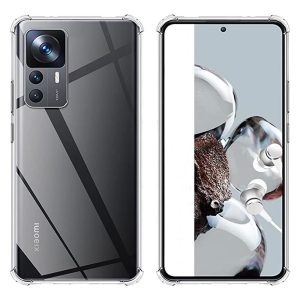CAPA SILICONE DURA ANTI-CHOQUE XIAOMI 12T/12T PRO TRANSPARENTE