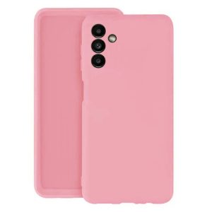 CAPA SILICONE GEL SAMSUNG GALAXY A14 ROSA CLARA COM PROTETOR DE CAMERA