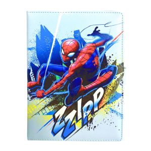 CAPA TABLET FLIP COVER COM DESENHO OEM SPIDERMAN AZUL CLARO 8" UNIVERSAL