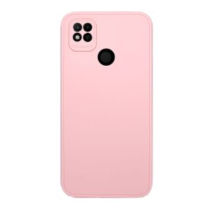 CAPA SILICONE GEL XIAOMI REDMI 10A ROSA COM PROTETOR DE CÂMERA 3D
