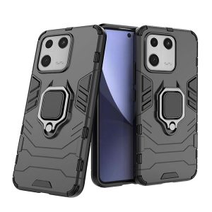 CAPA SILICONE ANTI-CHOQUE ARMOR CARBON XIAOMI 13 PRO PRETO RING ARMOR