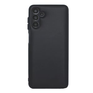 CAPA SILICONE SAMSUNG GALAXY A13 5G/A04S PRETO LEATHER COM PROTETOR DE CAMERA