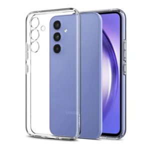 CAPA SILICONE SAMSUNG GALAXY A54 5G TRANSPARENTE COM PROTETOR DE CÂMERA