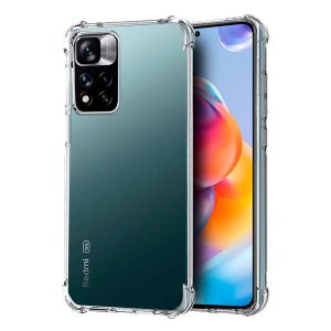 CAPA SILICONE ANTI-CHOQUE XIAOMI REDMI NOTE 11 PRO PLUS TRANSPARENTE