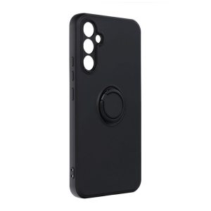 CAPA SILICONE COM ANEL DE DEDO SAMSUNG GALAXY A34 5G PRETO COM PROTETOR DE CAMER
