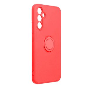 CAPA SILICONE COM ANEL DE DEDO SAMSUNG GALAXY A34 5G VERMELHO COM PROTETOR DE CA