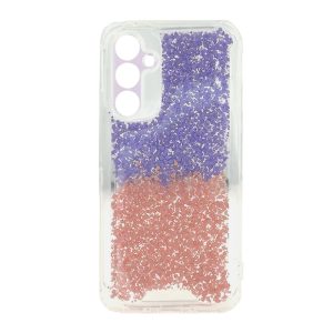 CAPA SILICONE DURA ANTI-CHOQUE SAMSUNG GALAXY A54 5G LILÁS ROSA BRILHANTE COM PR