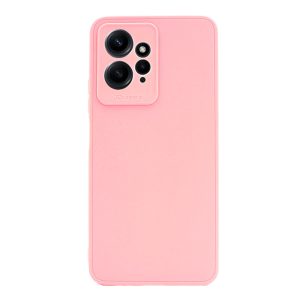 CAPA SILICONE GEL XIAOMI REDMI NOTE 12 4G ROSA COM PROTETOR DE CAMERA 3D