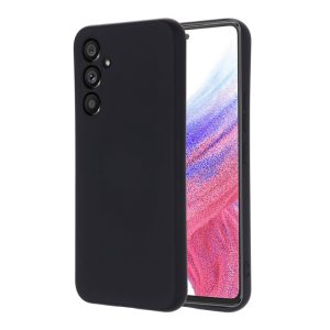 CAPA SILICONE GEL SAMSUNG GALAXY A54 5G PRETO COM PROTETOR DE CÂMERA ROBUSTA