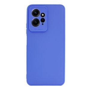 CAPA SILICONE GEL XIAOMI REDMI NOTE 12 4G AZUL COM PROTETOR DE CAMERA 3D
