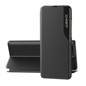 CAPA FLIP COVER SMART VIEW XIAOMI REDMI 12C/11A PRETO COM PROTETOR DE CÂMERA