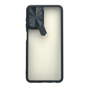 CAPA SILICONE SAMSUNG GALAXY A13 5G PRETO FOSCO COM PROTETOR DE CAMERA CYCLOPS