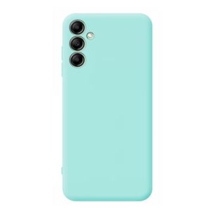 CAPA SILICONE GEL SAMSUNG GALAXY A14 VERDE COM PROTETOR DE CAMERA