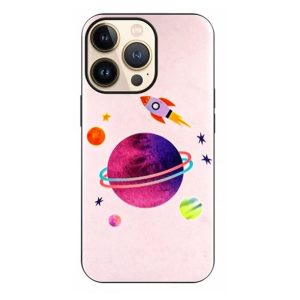CAPA SILICONE TPU APPLE IPHONE 13 PRO ROSA CLARA ROCKET
