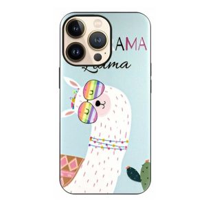CAPA SILICONE TPU APPLE IPHONE 13 PRO AZUL CLARO LAMA