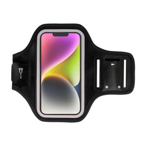 BOLSA DE TELEMÓVEL UNIVERSAL ARMBAND TYPE 2-5.5" PRETO PARA IPHONE E SAMSUNG