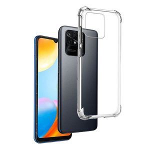 CAPA SILICONE DURA ANTI-CHOQUE XIAOMI REDMI 10C 4G/POCO C40 TRANSPARENTE