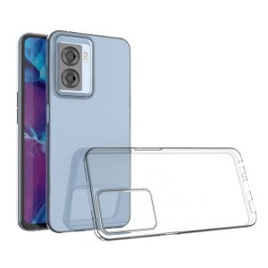 CAPA SILICONE GEL OPPO A57 4G/5G/A57S/A77 5G TRANSPARENTE