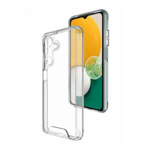 CAPA SILICONE ANTI-CHOQUE SAMSUNG GALAXY A13 5G TRANSPARENTE COM PROTETOR DE CAM