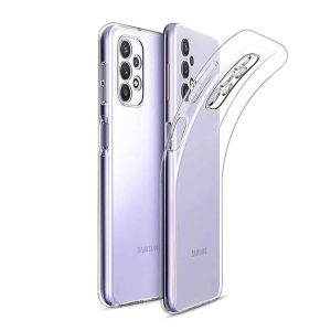 CAPA SILICONE SAMSUNG GALAXY A23 4G TRANSPARENTE COM PROTETOR DE CÂMERA