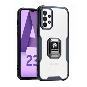 CAPA SILICONE TPU COM ANEL DE DEDO MAGNÉTICO SAMSUNG GALAXY A23 4G/5G/M23/F23/M1